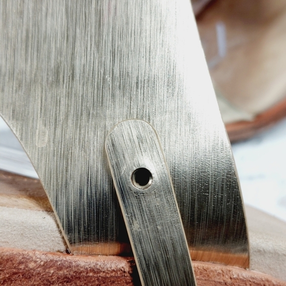 Rachel Zoe Gold Big Buckle Details Ankle Strap Heeled Sandals M135 - Picture 10 of 13